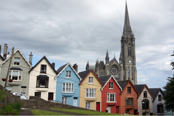 Cobh, a popular tourist destination for tours of Ireland for seniors.